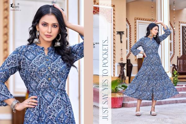 Kinti Veronica 2 Fancy Designer Long Kurti Collection